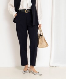 NOLLEY’S | 《セットアップ対応》ウォッシャブルサージストレッチストレートパンツ(その他パンツ)