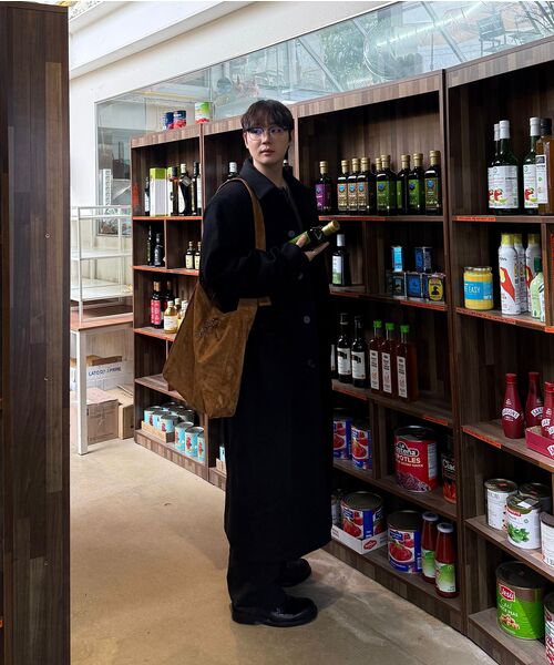 P.IN.O(ピインオ)の「ウールブレンドダディシングルロングコート(チェスターコート・メンズ・その他・MEDIUM/LARGE)」の13枚目の写真