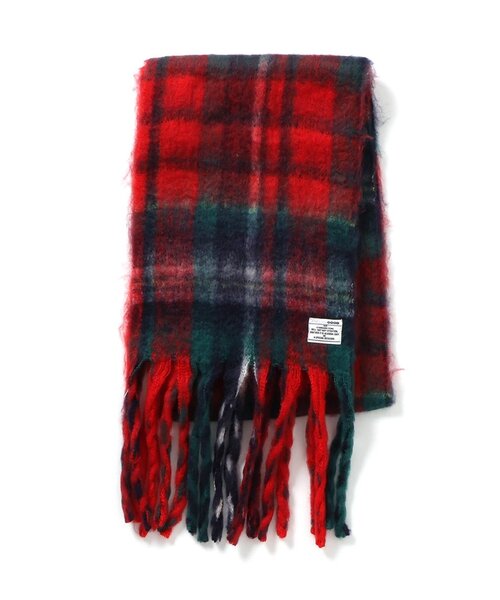 BREEZE（ブリーズ）の「シャギーチェックマフラー（マフラー・キッズ・イエロー/レッド・140）」の12枚目の写真