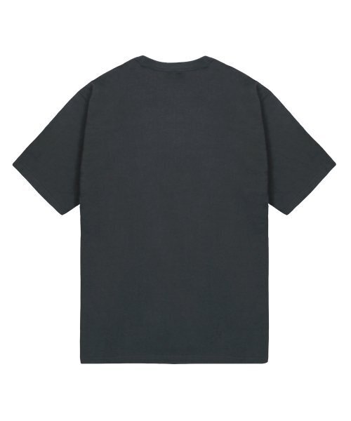 GRAVER（グレーバー）の「[UNISEX]図面ロゴスマイルバンファルティ_チャコール（Tシャツ/カットソー・レディース・チャコールグレー・SMALL/LARGE）」の5枚目の写真