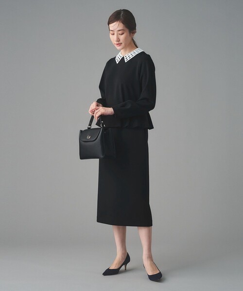 SPONGY ペプラム ワンピース（ワンピース）｜UNITED ARROWS