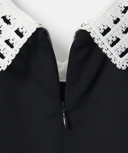 UNITED ARROWS（ユナイテッドアローズ）の「SPONGY ペプラム ワンピース（ワンピース・レディース・ブラック/ネイビー・38/36）」の19枚目の写真