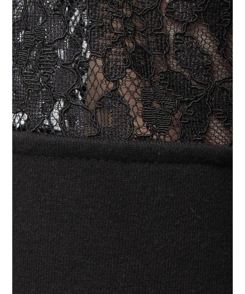 EVRIS（エヴリス）の「レースEmbroideryスウェットトップス（スウェット・レディース・チャコールグレー/グレー/ブラック・FREE）」の22枚目の写真