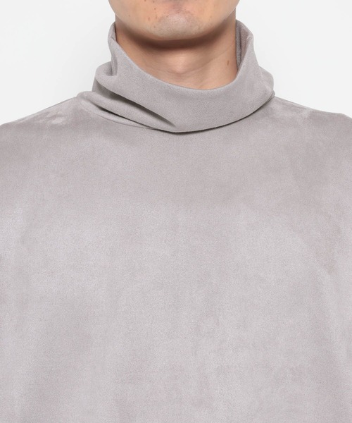 HARE（ハレ）の「MILKYスウェードタートル(HARE)（スウェット・メンズ・ブラック/グレー/ブルー/レッド・MEDIUM/SMALL）」の9枚目の写真