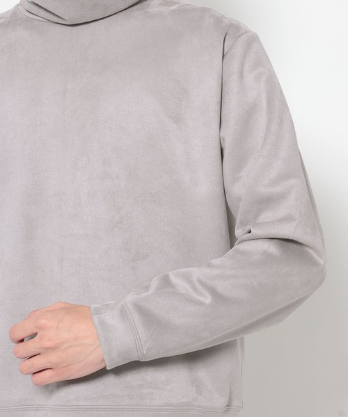 HARE（ハレ）の「MILKYスウェードタートル(HARE)（スウェット・メンズ・ブラック/グレー/ブルー/レッド・MEDIUM/SMALL）」の10枚目の写真