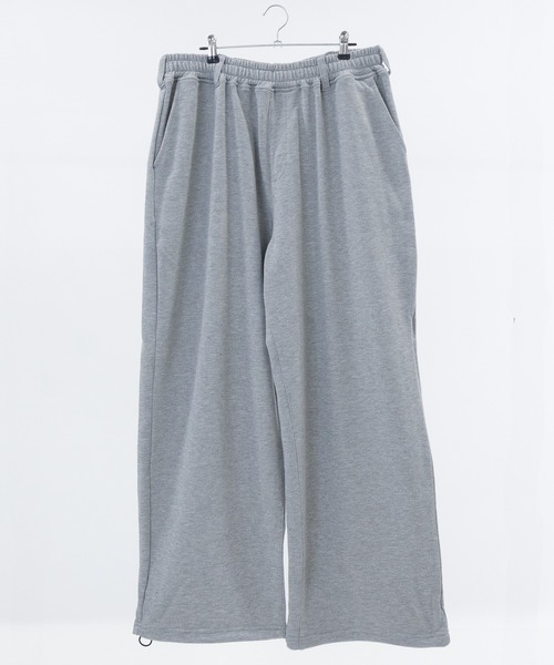 JOHN'S CLOSET（ジョンズクローゼット）の「【13】エンジェルプリント ラインストーン ワイドスウェットパンツ（スウェットパンツ・メンズ・ブラック/杢グレー/ホワイト・MEDIUM/LARGE）」の6枚目の写真