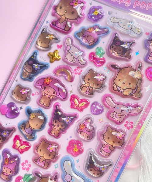 nini toys（ニニトイズ）の「【nini toys】≪sanrio/サンリオ≫うるちゅるポップシール2（ステッカー/テープ・レディース・G・ONESIZE）」の3枚目の写真