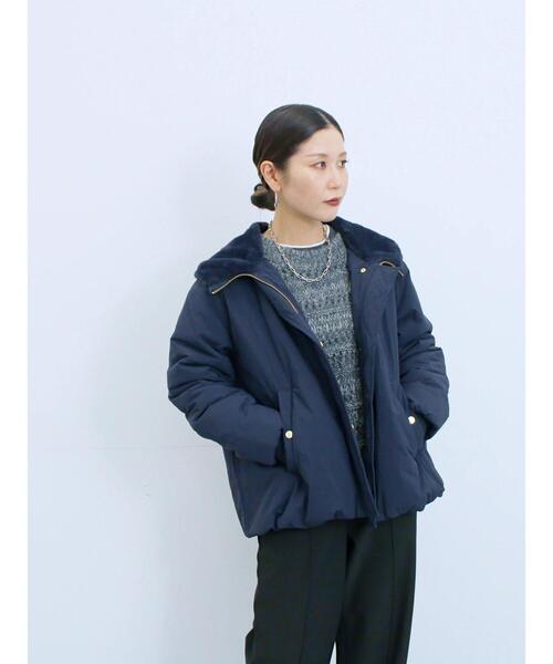 セール】N-2Bジャケット（ノーカラージャケット）｜Samansa Mos2 blue