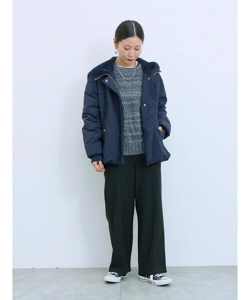 セール】N-2Bジャケット（ノーカラージャケット）｜Samansa Mos2 blue