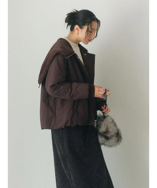 セール】N-2Bジャケット（ノーカラージャケット）｜Samansa Mos2 blue