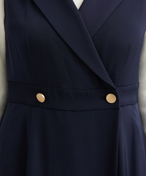 スタイルUPが叶う】テーラードジャンスカ