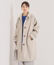 ITS'DEMO | モッサ風ロングコート(ステンカラーコート)