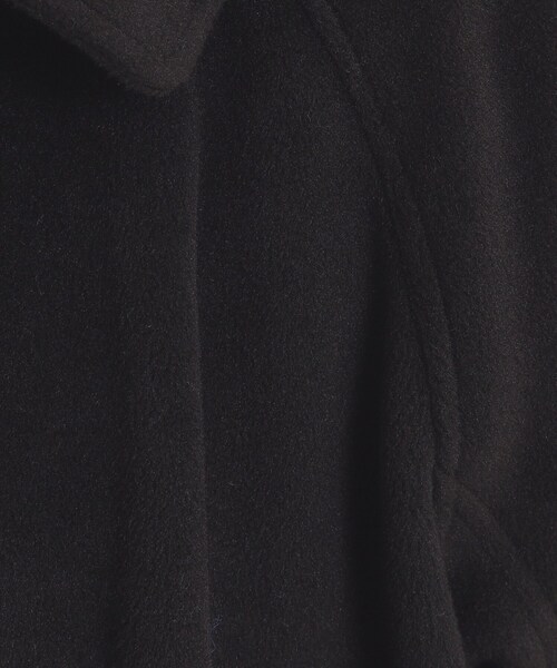 ITS'DEMO（イッツデモ）の「モッサ風ロングコート（ステンカラーコート・レディース・グレー/ブラック/ベージュ・00）」の11枚目の写真