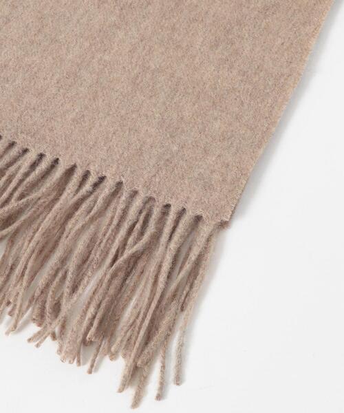 URBAN RESEARCH Sonny Label（アーバンリサーチサニーレーベル）の「大判ウールストール（マフラー・レディース・ボルドー/ライトグレー/チャコールグレー/ベージュ・ONE）」の19枚目の写真