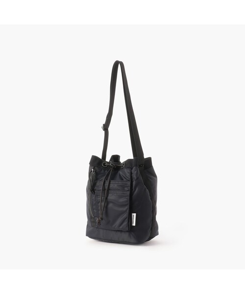 BRIEFING（ブリーフィング）の「DRAWSTRING SHOULDER （Sサイズ）（ショルダーバッグ・メンズ・カーキ/ブラック・FREE）」の3枚目の写真