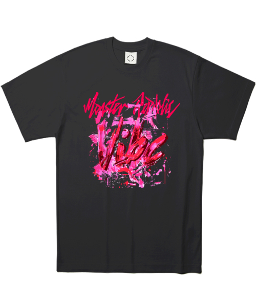 MONSTER REPUBLIC(モンスターリパブリック)の「バイブ ビビッドピンク Tシャツ ブラック(Tシャツ/カットソー・レディース・その他・X-LARGE/LARGE/MEDIUM/SMALL)」の1枚目の写真