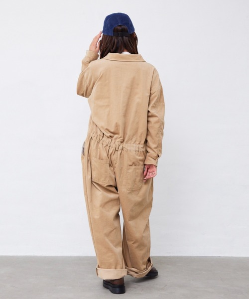Fluffy BROTHERS(フラッフィーブラザーズ)の「つなぎ(大人サイズ)(つなぎ/オールインワン・メンズ・ベージュ・M/L)」の16枚目の写真