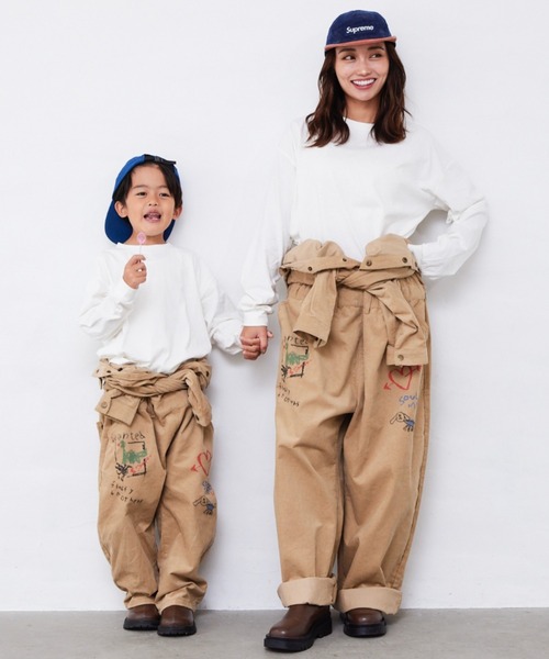 Fluffy BROTHERS(フラッフィーブラザーズ)の「つなぎ(大人サイズ)(つなぎ/オールインワン・メンズ・ベージュ・M/L)」の20枚目の写真