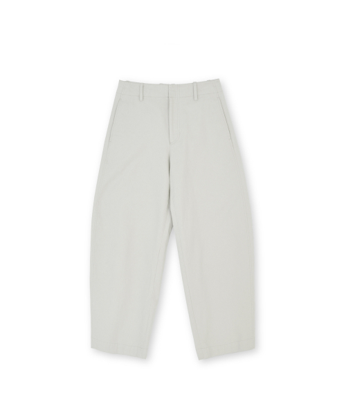 W ウォッシュドフィールドパンツ、エクリュ