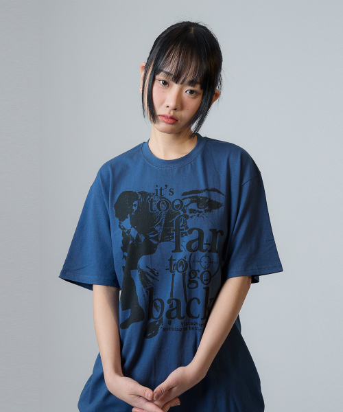 NOTHINGISBETTERTHANME（ナッシングイズベターザンミー）の「VINTAGE ARTWORK TEE_deep blue（Tシャツ/カットソー・レディース・その他・LARGE/MEDIUM/X-LARGE）」の7枚目の写真