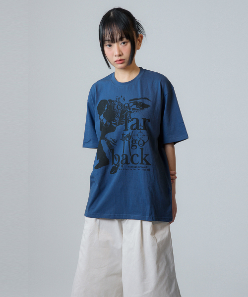 NOTHINGISBETTERTHANME（ナッシングイズベターザンミー）の「VINTAGE ARTWORK TEE_deep blue（Tシャツ/カットソー・レディース・その他・LARGE/MEDIUM/X-LARGE）」の8枚目の写真