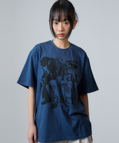 NOTHINGISBETTERTHANME（ナッシングイズベターザンミー）の「VINTAGE ARTWORK TEE_deep blue（Tシャツ/カットソー・レディース・その他・LARGE/MEDIUM/X-LARGE）」の9枚目の写真