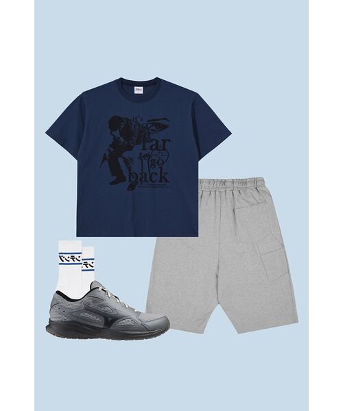 NOTHINGISBETTERTHANME（ナッシングイズベターザンミー）の「VINTAGE ARTWORK TEE_deep blue（Tシャツ/カットソー・レディース・その他・LARGE/MEDIUM/X-LARGE）」の4枚目の写真