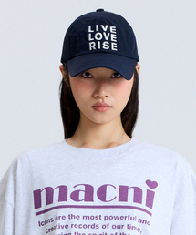 MACNI（マクニ）の「NYLON LLR DEEP BALL CAP NAVY（キャップ）」