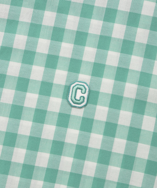COVERNAT(カバーナット)の「ギンガムチェックシャツ グリーン(シャツ/ブラウス・レディース・その他・MEDIUM/SMALL/X-LARGE/LARGE)」の4枚目の写真