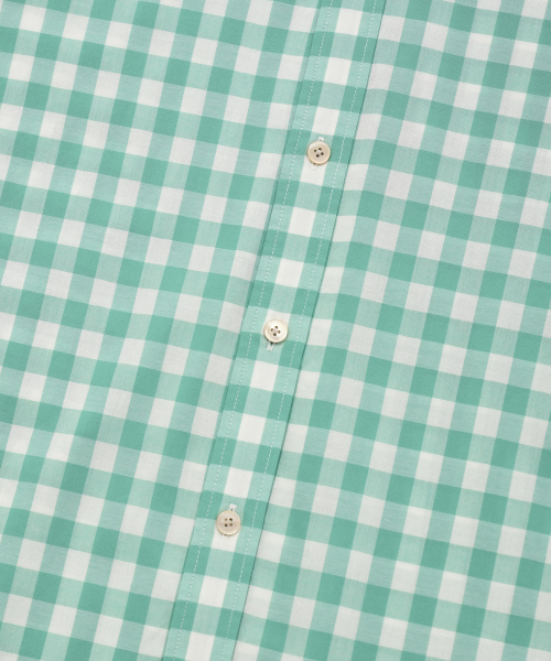 COVERNAT(カバーナット)の「ギンガムチェックシャツ グリーン(シャツ/ブラウス・レディース・その他・MEDIUM/SMALL/X-LARGE/LARGE)」の5枚目の写真