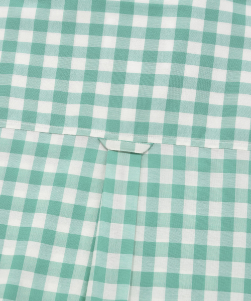 COVERNAT(カバーナット)の「ギンガムチェックシャツ グリーン(シャツ/ブラウス・レディース・その他・MEDIUM/SMALL/X-LARGE/LARGE)」の8枚目の写真