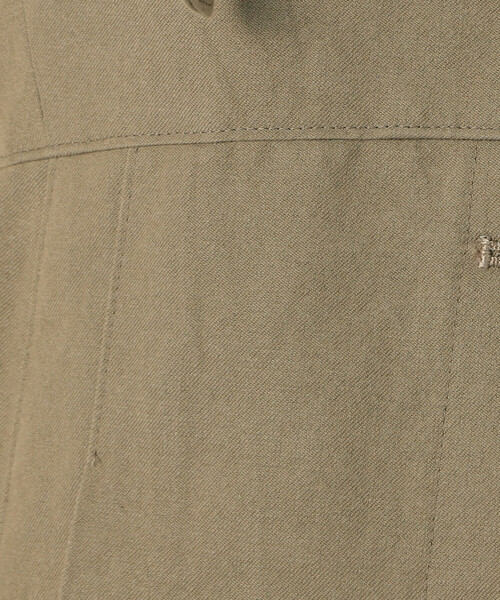 Gabardine K.T(ギャバジンケーティー)の「〔 +サイズ 〕 コットン和紙ギャバ ジャンパースカート(ジャンパースカート・レディース・グレー/カーキ/ネイビー・15号)」の15枚目の写真