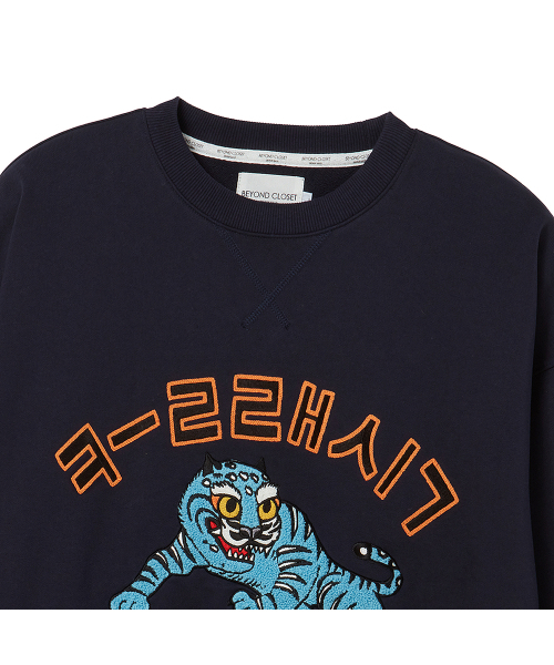 Beyond Closet(-)の「ニュークラシックプレッピースウェットシャツネイビー(スウェット・メンズ・その他・SMALL/LARGE)」の3枚目の写真