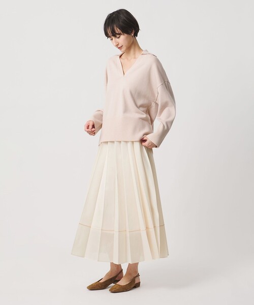 オーガンジー プリーツスカート（スカート）｜UNITED ARROWS