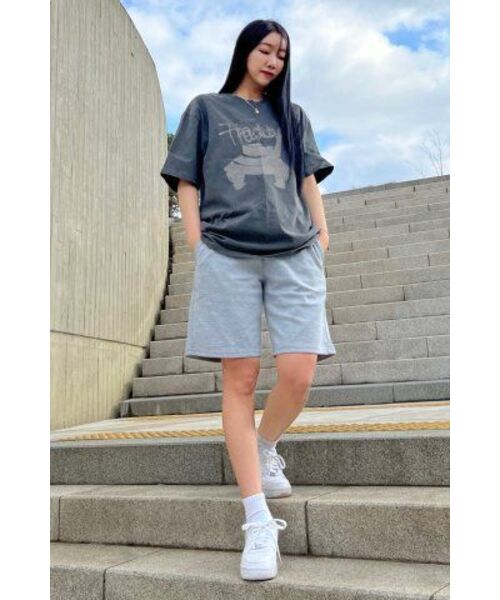 SEARCH410(サーチ410)の「トラディショナルピグメント半袖Tシャツチャコール(Tシャツ/カットソー・メンズ・その他・SMALL/MEDIUM/LARGE)」の10枚目の写真