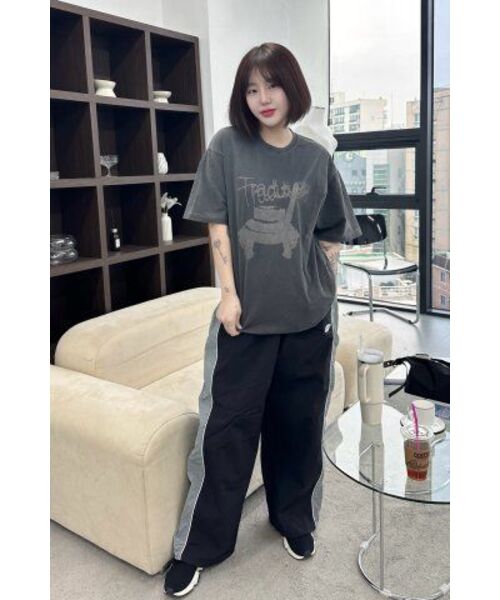 SEARCH410(サーチ410)の「トラディショナルピグメント半袖Tシャツチャコール(Tシャツ/カットソー・メンズ・その他・SMALL/MEDIUM/LARGE)」の11枚目の写真