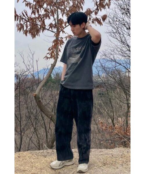 SEARCH410(サーチ410)の「トラディショナルピグメント半袖Tシャツチャコール(Tシャツ/カットソー・メンズ・その他・SMALL/MEDIUM/LARGE)」の12枚目の写真