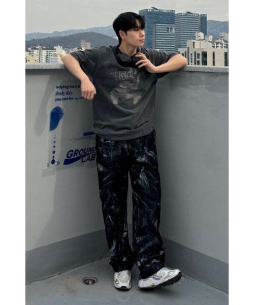 SEARCH410(サーチ410)の「トラディショナルピグメント半袖Tシャツチャコール(Tシャツ/カットソー・メンズ・その他・SMALL/MEDIUM/LARGE)」の15枚目の写真