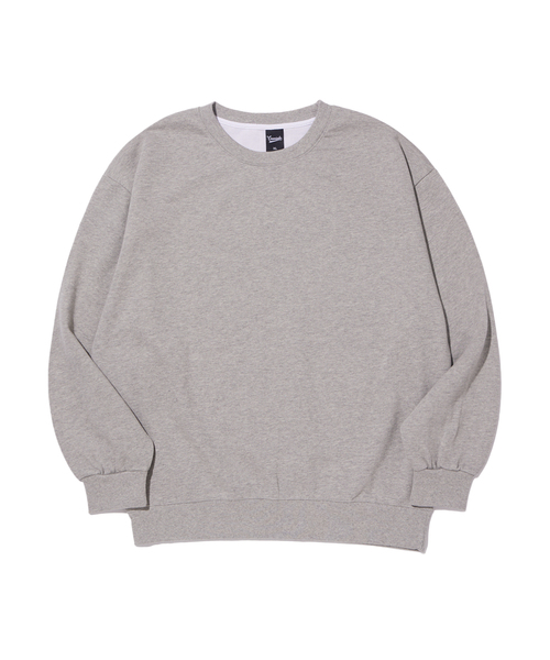 CREAM SODA LAB(クリームソーダラボ)の「ブランクオールシーズン スウェット グレー(スウェット・レディース・グレー・MEDIUM/LARGE/X-LARGE/M/L/L/XL/XL/2XL)」の1枚目の写真