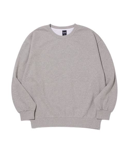 CREAM SODA LAB(クリームソーダラボ)の「ブランクオールシーズン スウェット グレー(スウェット・レディース・グレー・MEDIUM/LARGE/X-LARGE/M/L/L/XL/XL/2XL)」の3枚目の写真