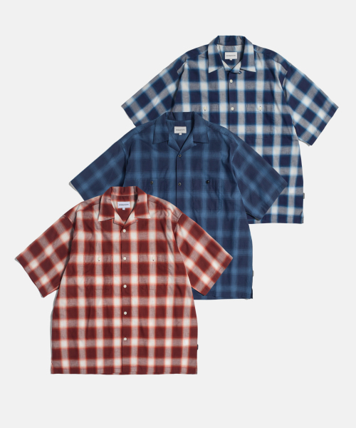 ESPIONAGE(エスピオナジ)の「2ポケットS/Sワークシャツ レッドオンブレ(シャツ/ブラウス・レディース・その他・MEDIUM/LARGE/X-LARGE)」の9枚目の写真