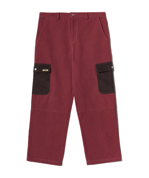 PIECEMAKER(ピースメーカー)の「CORDUROY POINT COTTON WORK PANTS (BURGUNDY)(その他パンツ・レディース・その他・MEDIUM/LARGE)」の3枚目の写真