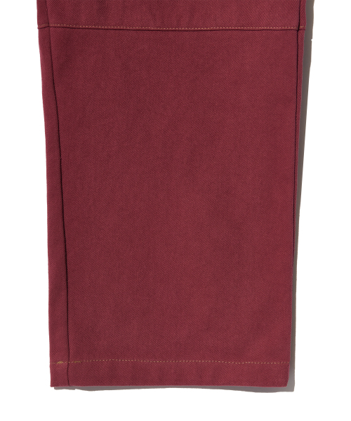 PIECEMAKER(ピースメーカー)の「CORDUROY POINT COTTON WORK PANTS (BURGUNDY)(その他パンツ・レディース・その他・MEDIUM/LARGE)」の8枚目の写真