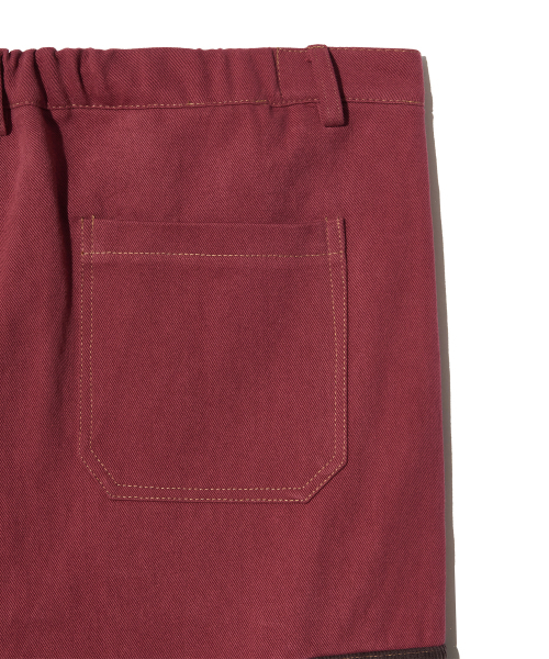 PIECEMAKER(ピースメーカー)の「CORDUROY POINT COTTON WORK PANTS (BURGUNDY)(その他パンツ・レディース・その他・MEDIUM/LARGE)」の9枚目の写真
