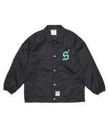STIGMA（スティグマ）の「OLD LETTER OVERSIZED COACH JACKET BLACK（ナイロンジャケット）」