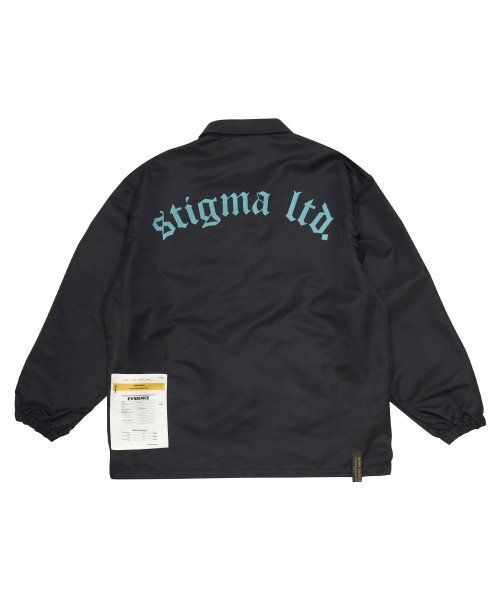 STIGMA（スティグマ）の「OLD LETTER OVERSIZED COACH JACKET BLACK（ナイロンジャケット・メンズ・その他・LARGE/MEDIUM）」の2枚目の写真