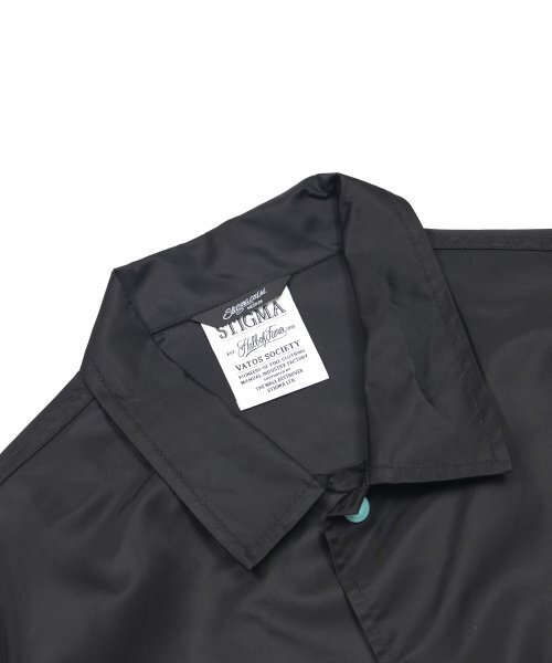 STIGMA（スティグマ）の「OLD LETTER OVERSIZED COACH JACKET BLACK（ナイロンジャケット・メンズ・その他・LARGE/MEDIUM）」の3枚目の写真