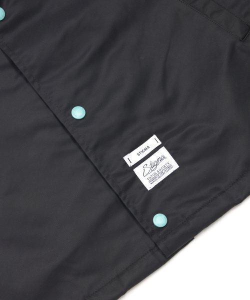 STIGMA（スティグマ）の「OLD LETTER OVERSIZED COACH JACKET BLACK（ナイロンジャケット・メンズ・その他・LARGE/MEDIUM）」の5枚目の写真