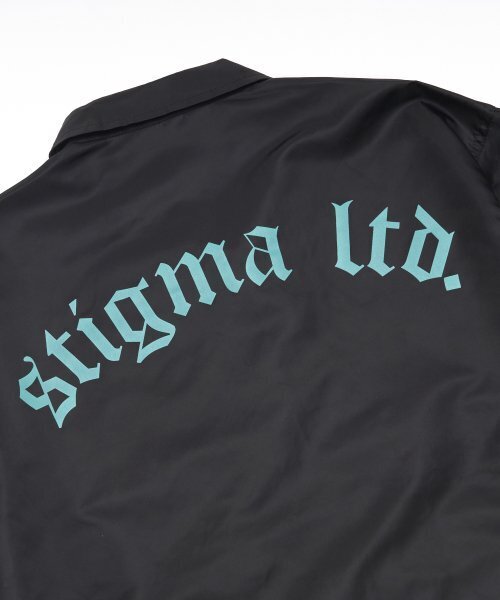 STIGMA（スティグマ）の「OLD LETTER OVERSIZED COACH JACKET BLACK（ナイロンジャケット・メンズ・その他・LARGE/MEDIUM）」の7枚目の写真