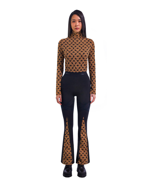 ROMANTIC TIGER（ロマンチックタイガー）の「hippie girl patch work bootcut leggings（その他パンツ・レディース・その他・FREE）」の5枚目の写真